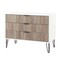 Manhattan Comfort DUMBO Dresser in White and Grey DR001-WG - alternate 7